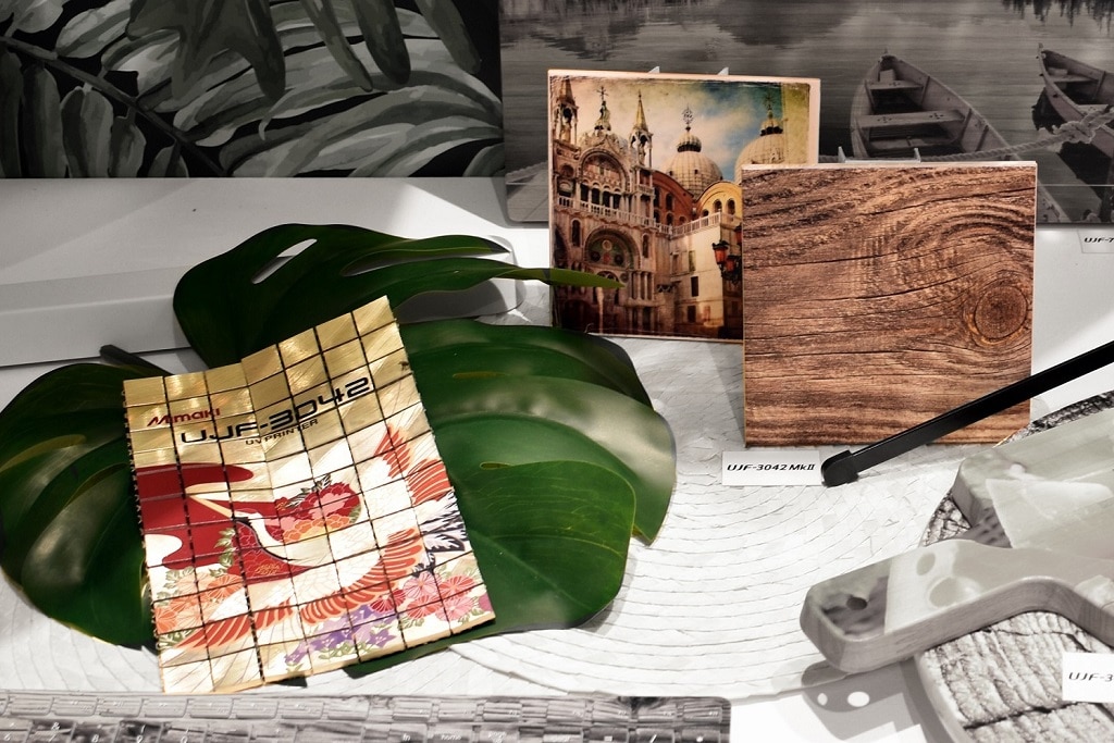 UV printing on ceramic with great adhesion