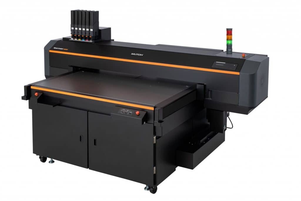 Mutoh 1462 UF Flatbe Printer for ADA Braille side