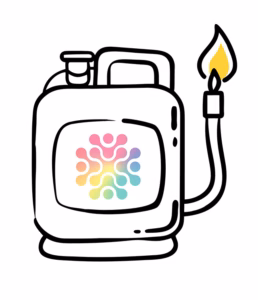 Torch Flame Treatment Example