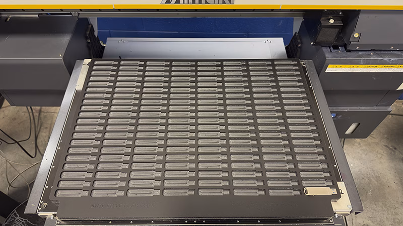 IDS Mimaki Thumb drive Fixture